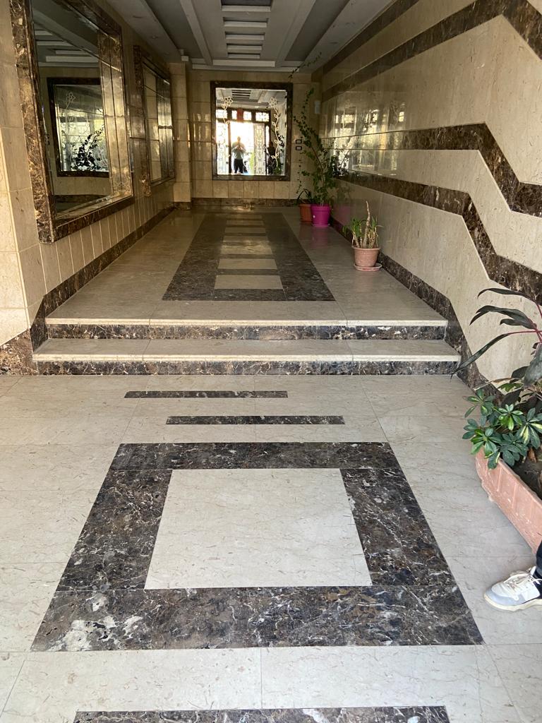 Marble lobby finishing